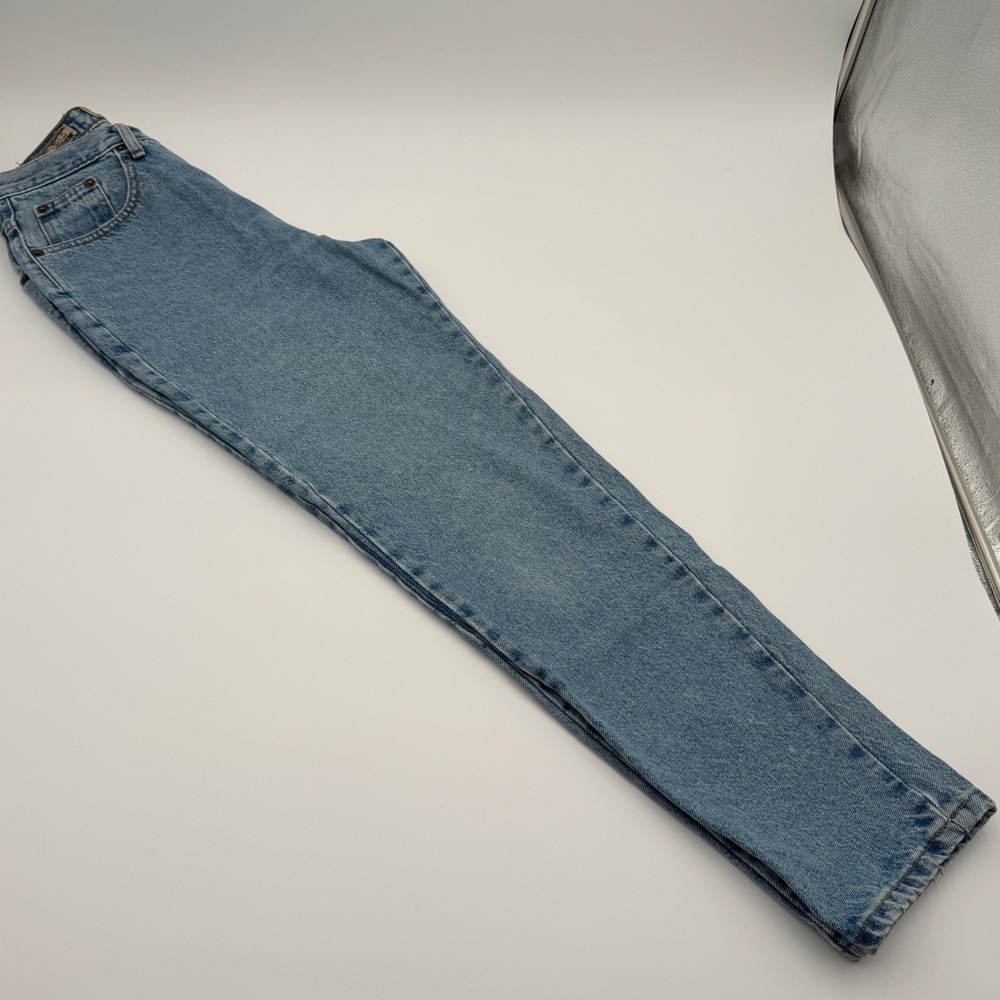 Vintage EXP Jeans by Express High Waisted Mom Jeans Blue Size 11/12 Made in USA - Picture 5 of 9